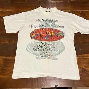 1994 lollapalooza rare vintage single stitch concert festival tee shirt